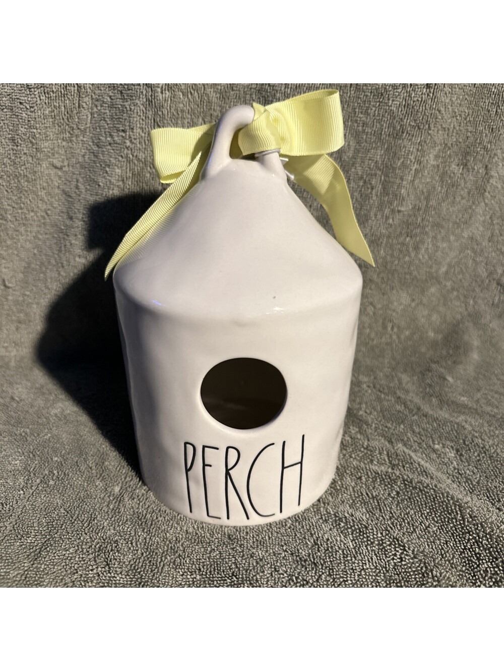 Rae Dunn Artisan Collection By Magenta PERCH Ceramic With Tag Bird House
